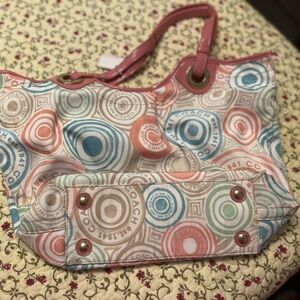 Coach summer handbag